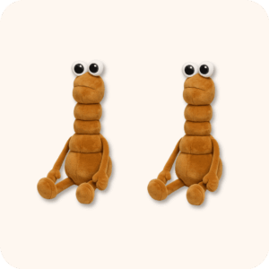 Marcus The Worm Plush 2PCS